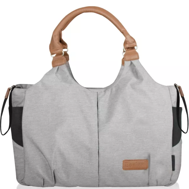 Wickeltasche PALERMO (+Wickelunterlage) Baby Pflegetasche Windel Tasche Kinder 3