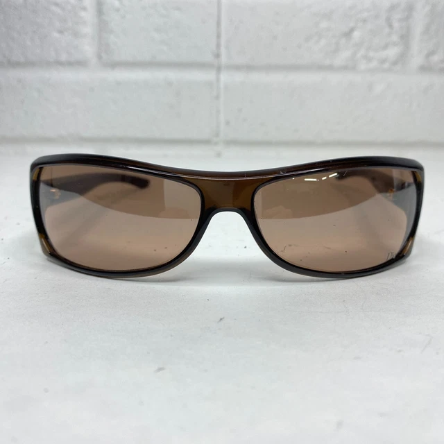 Christian Dior Party 2 Sunglasses Womens Brown Rectangular 18531