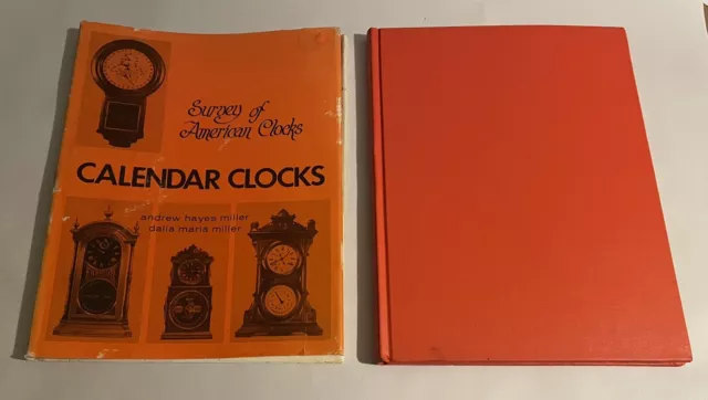 Survey of American Clocks Calendar Clocks Andrew Miller HARDCOVER Guide Book