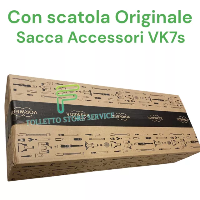 Folletto Sacca Borsa Accessori Originali Vk7S  Nuova Vorwerk Originale Scatolata