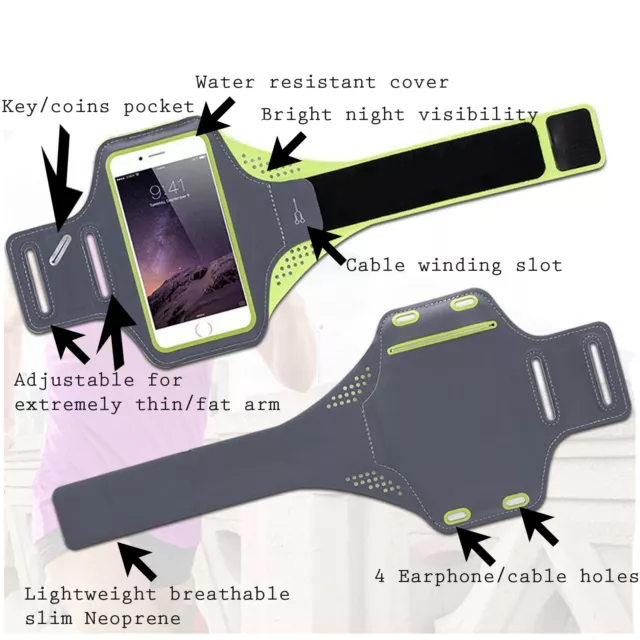 Sports Running Armband Arm Band Phone Holder for Xiaomi Mi Mix 3 9 8 Lite 10 Pro 3