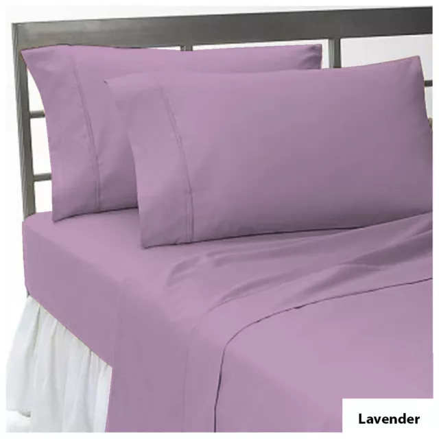 1000 Fili Cotone Egiziano Biancheria da Letto Completa Raccolta IN Tutte Set