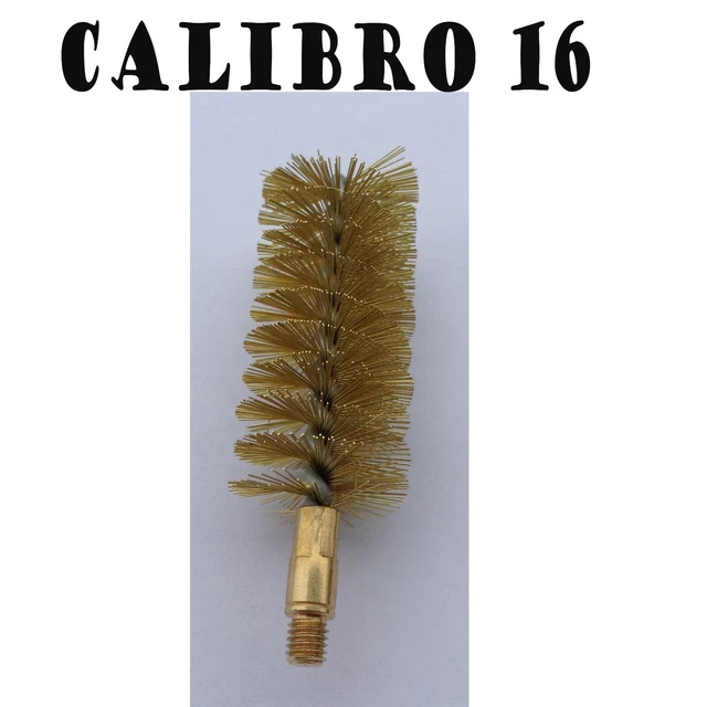 Spazzola In Bronzo Per Pulizia Canna Fucile Calibro 12 - Globe Fishing, Con Setole A Riccio - Foto 9