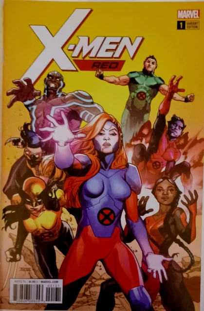 X-Men Red (#1) (2018) Mahmud Asrar [1:25] Retailer Incentive Variant Cover Nm