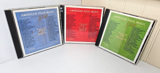 ANTHOLOGY OF AMERICAN Folk Music Smithsonian Folkways Complete 6CD