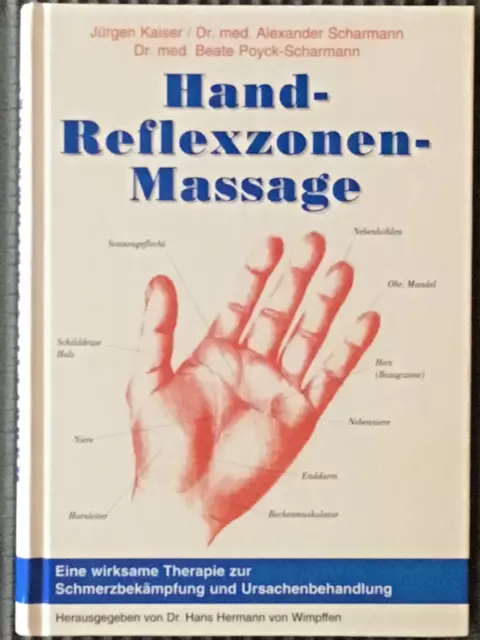 Hand - Reflexzonen - Massage, topographische Karte der Hände mit eBay Video, RAR