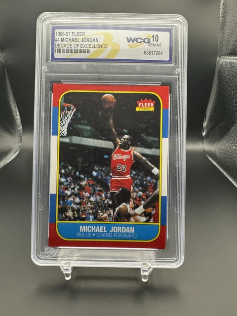 michael jordan rookie card decade of excellence