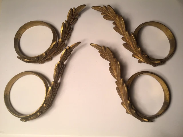Lot D'Anneaux En Verre Anciens – Pour Rideaux Ou Décoration – 4,5 & 2,5 Cm