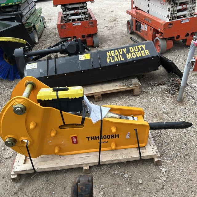 Cat 416 428 Loader Backhoe hydraulic hammer concrete breaker 45 50 mm pins new