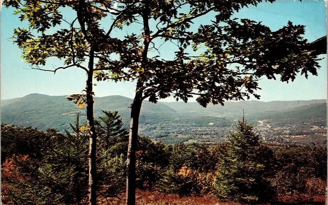 Mt Greylock Adams Williamstown Western Summit Mohawk Trail Mass Ma Postcard