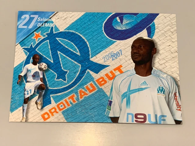 Carte photo Toifilou Maoulida OM Olympique de Marseille 2006