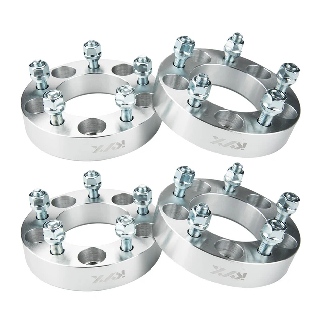 4pcs Wheel Spacers Adapters 5x4.75 1.25" |12x1.5 Studs For Chevy Camaro Corvette
