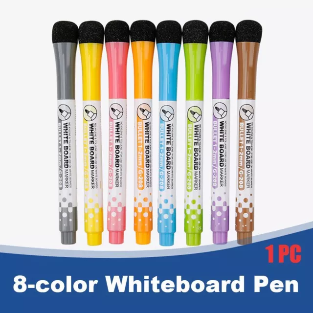Signature Painting Erasable Markers Plastic Mark Pen Magnetic Whiteboard Pen