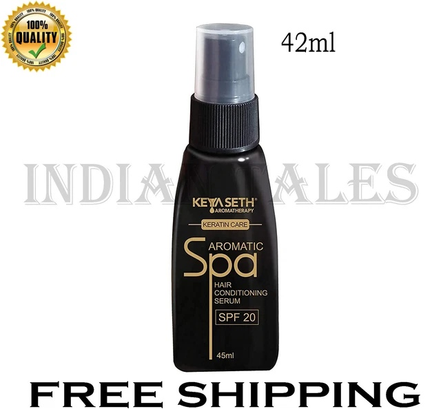 Keya Seth Aromaterapia SPF 20 Spa Capelli Condizionante Siero Con Cheratina Cura