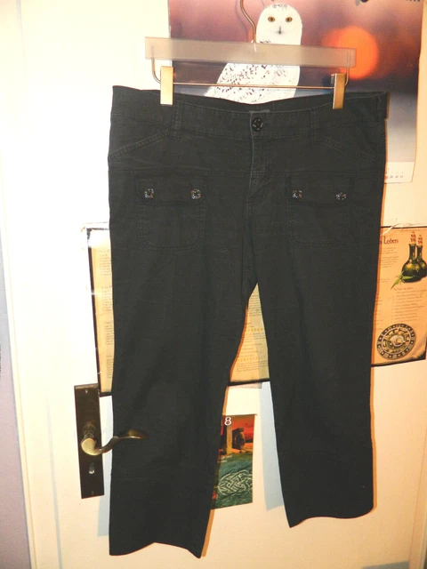 *MeXX* tolle schwarze 7/8-Hose  Gr 42-44 -  bequeme Wohlfühl-Mode - SUPER !!!