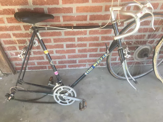 Vintage Eddy Merckx Bike Frame Parts