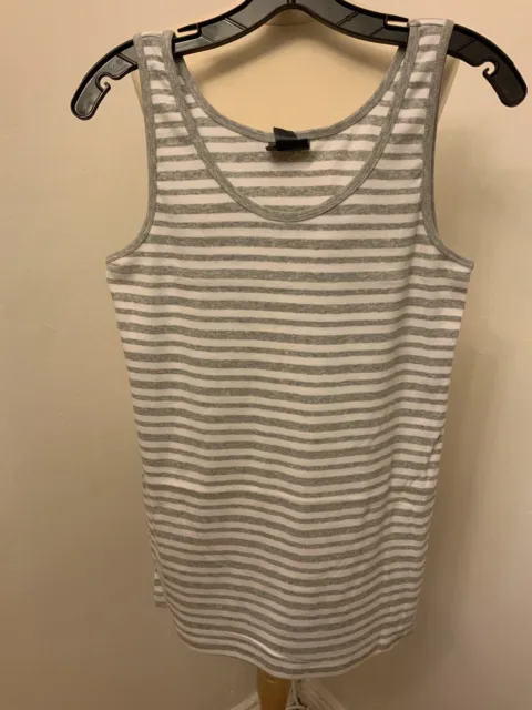 Oh Baby By Motherhood Maternity Tank Top Size L  Striped NWT.