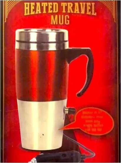Cvs Heated 15 Oz. Stainless Travel Mug 12V Plug In Car