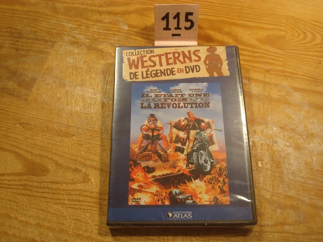 DVD : IL ETAIT UNE FOIS LA REVOLUTION - Rod STEIGER / James COBURN / Neuf