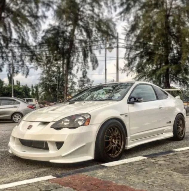 For Acura/ Honda Rsx Dc5 Front Fender Style JS Racing  In Fiberglass 15mm
