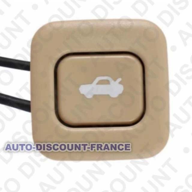 SJLERST 1 Bouton De Déverrouillage Du Coffre De Hayon ABS Anti-rayures