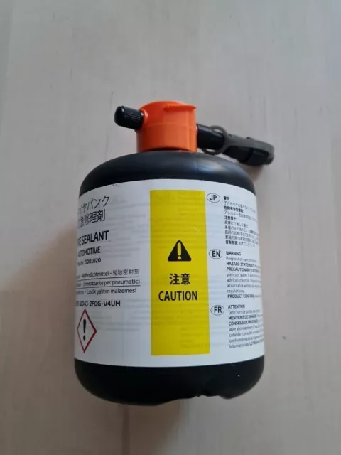 Genuine Peugeot Citroen Vauxhall Tyre Puncture Repair Sealant Canister 450Ml