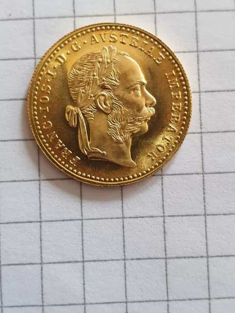 Österreich 1 Dukaten 1915 Franz Josef * 3,49 Gramm - 986 Gold *