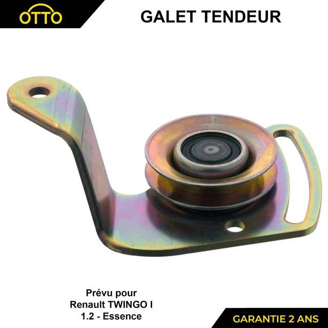 Galet Tendeur de Courroie prévu pour Twingo I 93 à 07 - 1.2 55CV - 7700858358 Galet Tendeur de Courroie prévu pour Twingo I 93 à 07 - 1.2 55CV - 7700858358