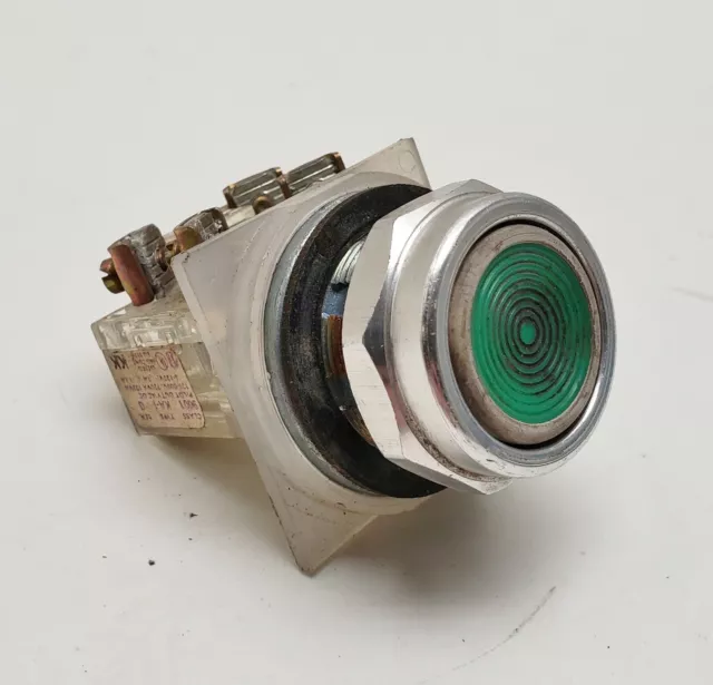 Square D Push Button GREEN KA-1 9001  #10838