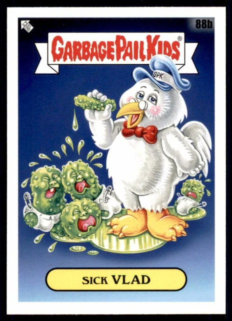 2021 Garbage Pail Kids Food Fight Base #88b SICK VLAD
