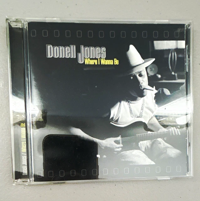 DONELL JONES - Where I Wanna Be CD 1999 LaFace 73008-26060-2 R&B