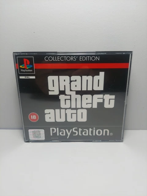 GRAND THEFT AUTO Collectors Edition PS1 PAL Complete Maps Manuals - VGC ...