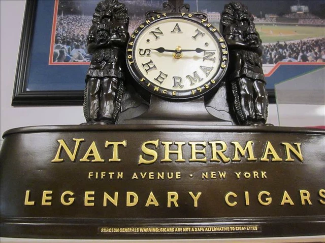 Nat Sherman Display Counter Case