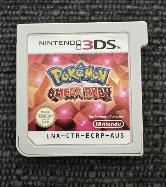 POKEMON OMEGA RUBY Nintendo 3DS Cartridge PAL VGC Fast