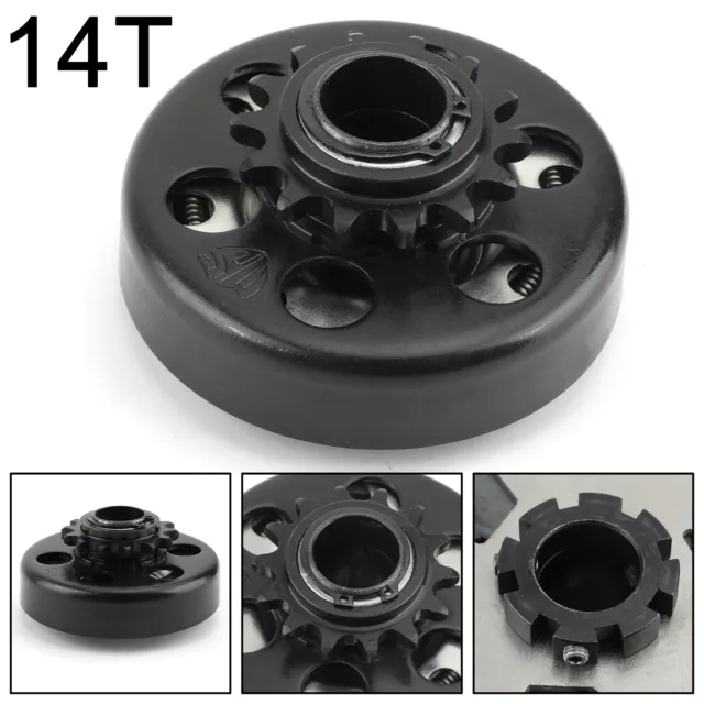 13HP Go Kart Centrifugal Clutch 1inch Bore 14T 14 Tooth For 40 41 420 Chain UK 2