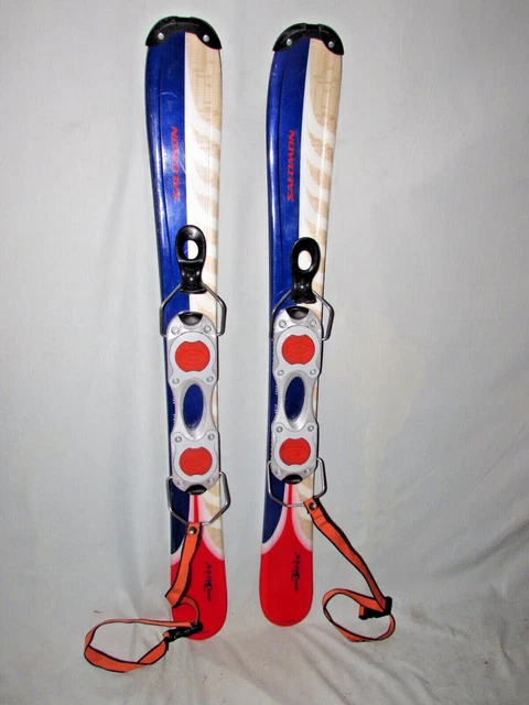 SALOMON SNOWBLADE SHORT skis 99cm w Salomon adj bindings w
