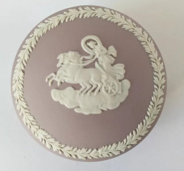 Wedgwood Violet - Boîte à Bijoux Aurora Et Chariot
