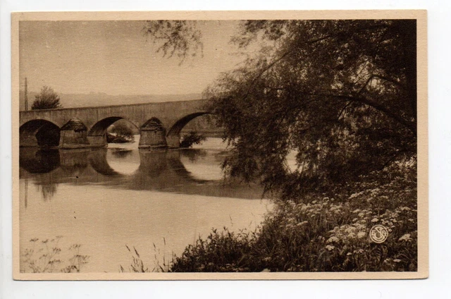 BOUXIERES AUX DAMES Meurthe et moselle CPA 54 vieux pont sur la meurthe