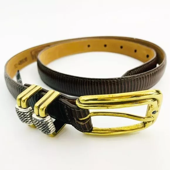 Brighton Classics Brown  belt Sz 32
