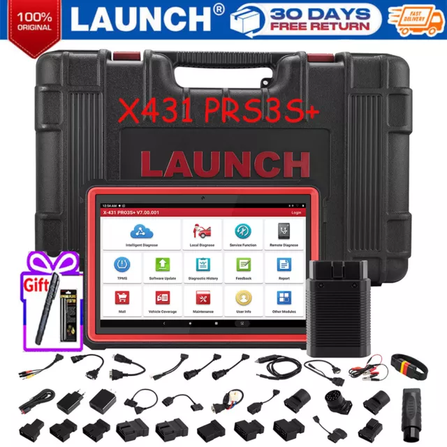 LAUNCH X431 PRO3S+ PRO5 Car Key ECU Coding Diagnostic Scanner Tool FULL System