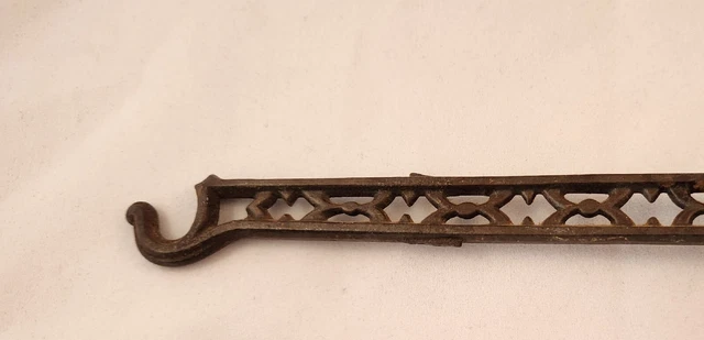 Antique Vintage Ornate Cast Iron Brass Plant Hanger Hooks Decorative (Lot of 3) 5