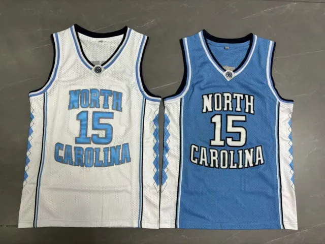 Kids/Youth Basketball Jersey North Carolina #15 Vince Carter Retro child Jersey