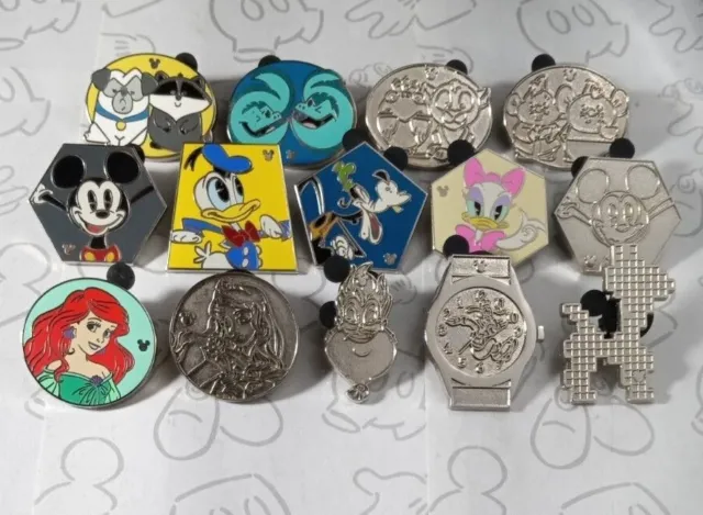 2019 Hidden Mickey DLR WDW Choose a Disney Pin