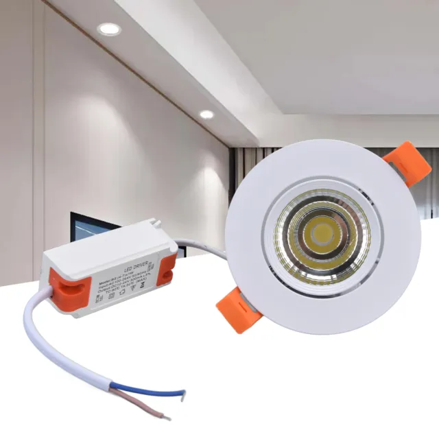 02 015 LED Downlight Wide Application Led Can Lights Safe Stable Easy