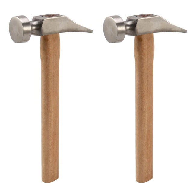 2 Pièces Séries Cordonnier Corde de Réparation Marteau Poignée En Bois Trav4116