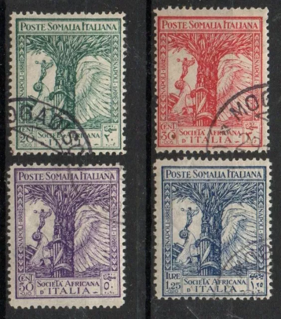 1928 Colonie Somalia N.112/115 Valori Usato