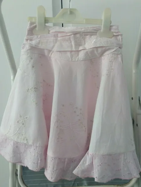 Mackays girls pink embellished skirt age 1 1/2 - 2 years, 18-24mths BNWT RRP £12