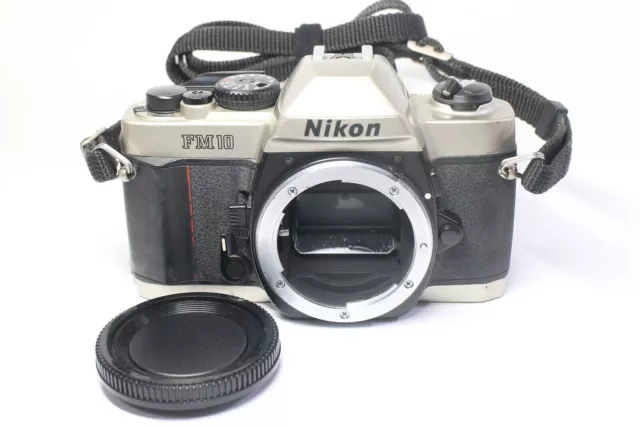 Nikon FM10 SLR 35mm Film Camera Body Only Made In Japan