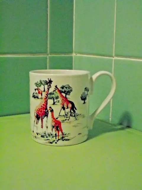 Cath Kidston Small Safari Bone China Mug By Churchill ~ Giraffes