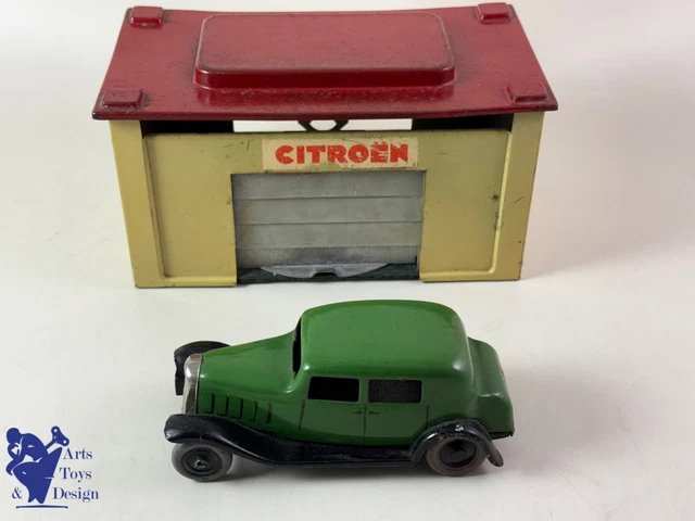 Camion Benne électrique CIJ Renault 120CV – Jouet Ancien Tôle 1950 – 34cm – Boîte D'origine